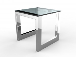 oslo side table big 3D Модель