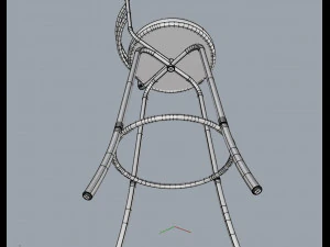 stool 01 3D Model