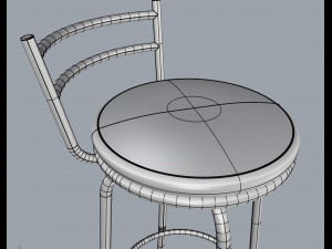 stool 01 Modelo 3D