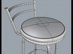 stool 01 3D Model