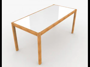 barbecue table 3D Model
