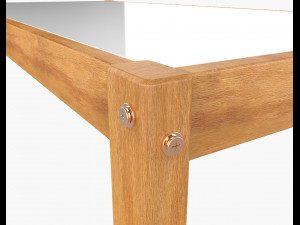 barbecue table 3D Model