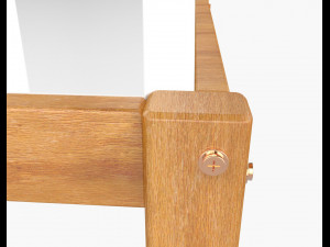 barbecue table 3D Model