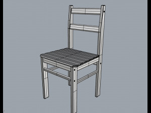 barbecue table 3D Model