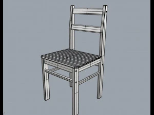 barbecue table 3D Model