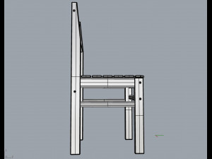 barbecue table 3D Model
