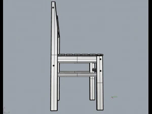 barbecue table 3D Model