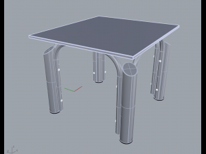 center table 01 3D Model