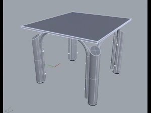 center table 01 3D Model