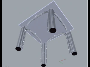 center table 01 3D Model