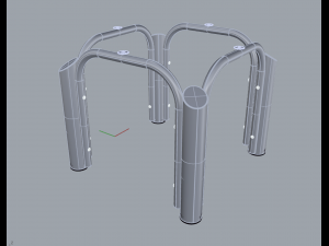 center table 01 3D Model