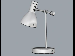 l&aacute;mpara de mesa cohen Modelo 3D