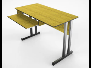 tavolo da ufficio 01 Modello 3D