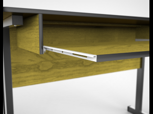 office table 01 3D Model
