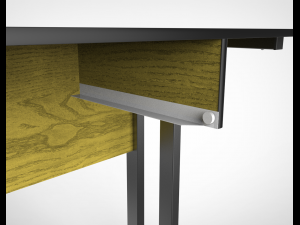 office table 01 3D Model