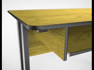 office table 01 3D Model