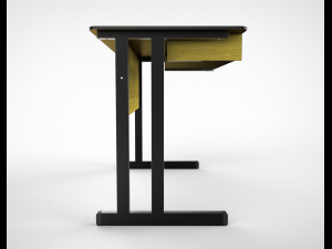 office table 01 3D Model