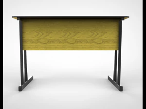 office table 01 3D Model