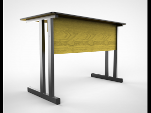office table 01 3D Model