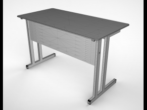 office table 01 3D Model