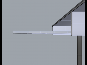 office table 01 3D Model