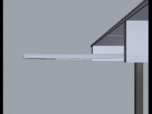 office table 01 3D Model