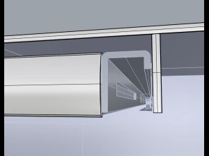office table 01 3D Model
