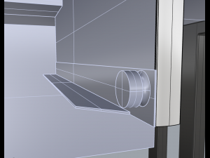 office table 01 3D Model