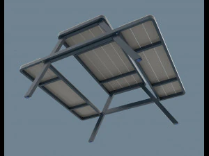 thada garden pic nic table 3D Model