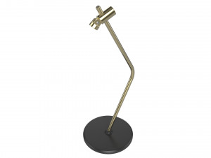 table lamp green and gold 3D Model