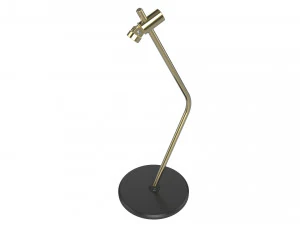 table lamp green and gold 3D Model