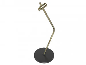 table lamp green and gold 3D Model