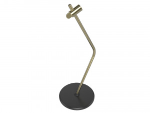 table lamp green and gold 3D Model