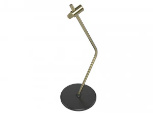 table lamp green and gold 3D Model