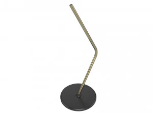 table lamp green and gold 3D Model