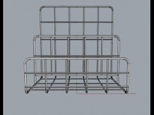 grid collection - correspondence holder 3D Model