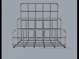 grid collection - correspondence holder 3D Model