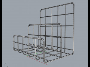 grid collection - correspondence holder 3D Model