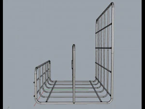 grid collection - correspondence holder 3D Model