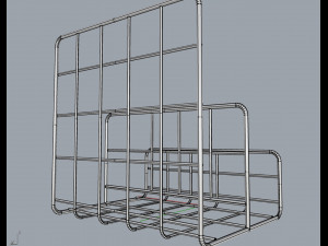 grid collection - correspondence holder 3D Model