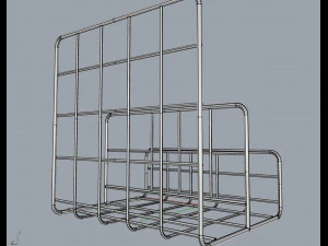 grid collection - correspondence holder 3D Model