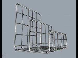 grid collection - correspondence holder 3D Model