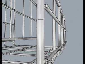 grid collection - correspondence holder 3D Model