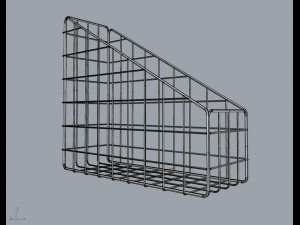 grid collection - magazine holder Modelo 3D