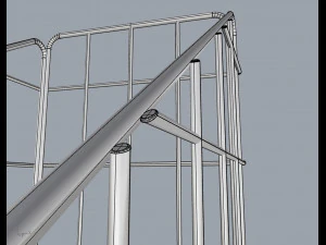 grid collection - magazine holder 3D Model