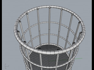 grid collection - pencil holder 3D 모델