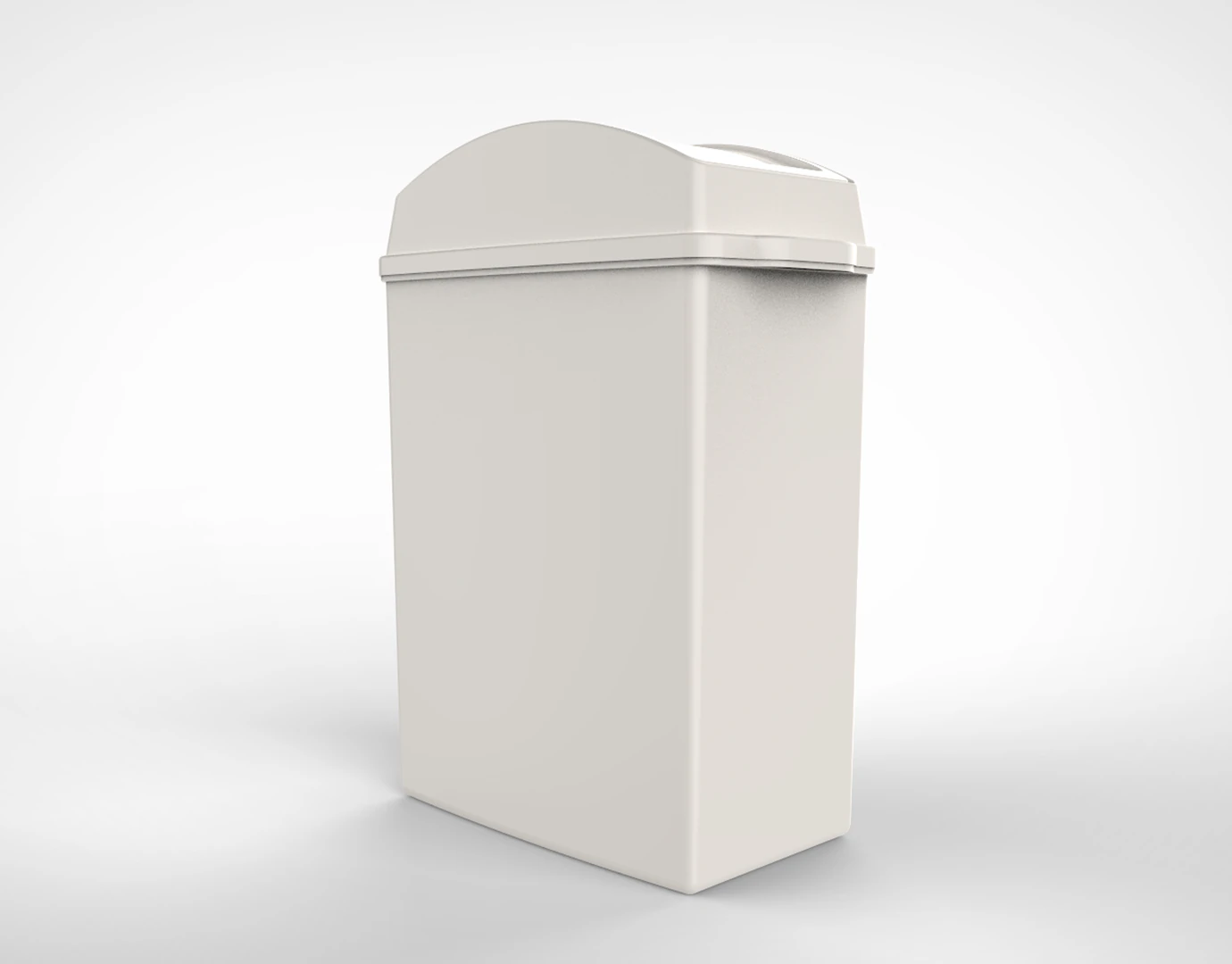 STEP 3D-Modell des Mülleimers