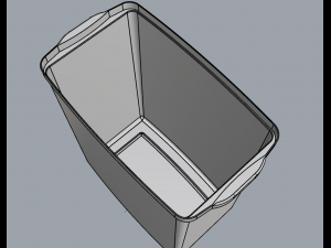 trash can sanremo Modelo 3D