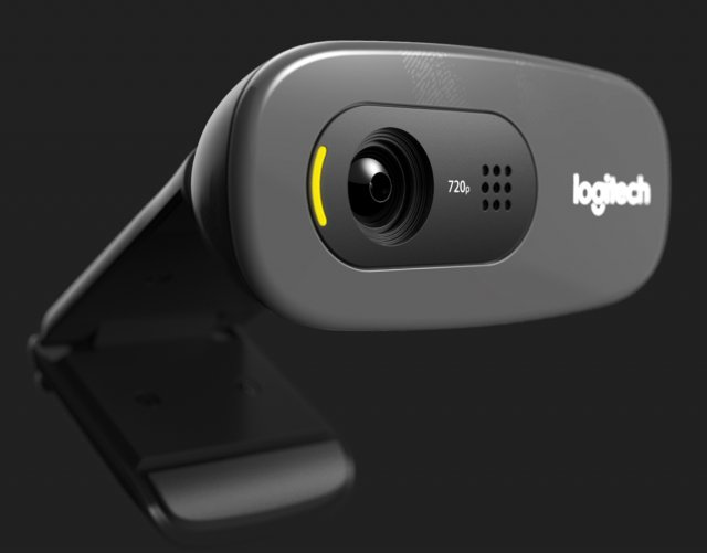 webcam logitech c270 3D Model .c4d .max .obj .3ds .fbx .stl .blend 