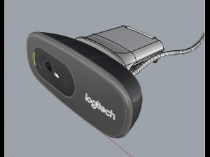 webcam logitech c270 3D Model